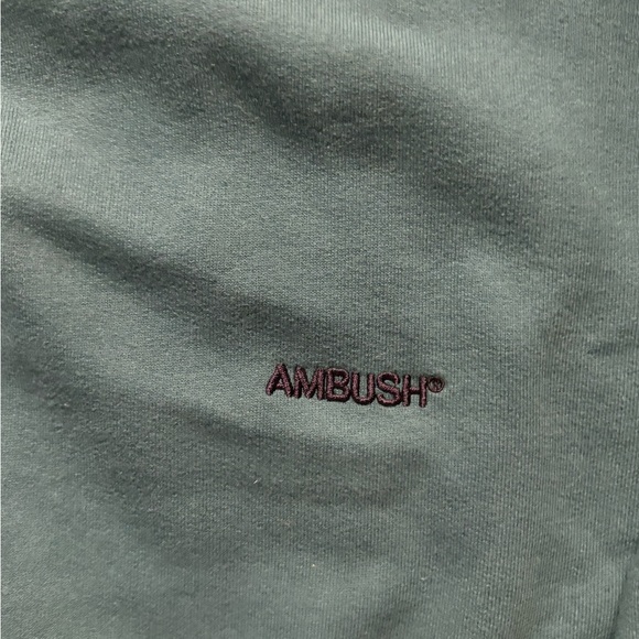 AMBUSH Green Crewneck Sweater - Picture 2 of 4
